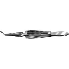 Castroviejo Curved Capsule Forceps Z - 1928 - Price Includes Packing and Freight Castroviejo Curved Capsule Forceps Z - 1928 - Price Includes Packing and Freight