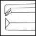 Straight Tissue Forceps Z - 6664 - Price Includes Packing and Freight