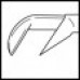 Rappazzo Intraocular Foreign Body Scissors Z -1861 A - Price Includes Packing and Freight