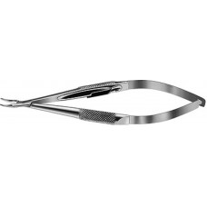 Barraquer Needle Holder - Curved with Lock Z - 3743 - Price Includes Packing & Freight