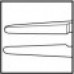 McPherson Straight Bipolar Forceps Z-1950 10S - Price Includes Packing and Freight