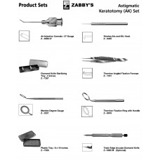 ASTIGMATIC KERATOTOMY (AK) SET - Price Includes Packing and Freight