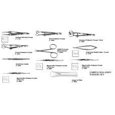 ZABBYS CHALAZION SURGERY SET Z-CHAL - PRICE INCLUDES PACKING AND FREIGHT