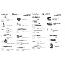Corneal transplant set complete set - Price Includes Packing and Freight