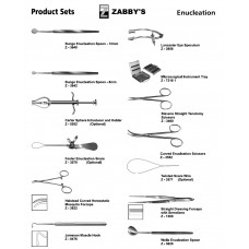 ENUCLEATION SET COMPLETE SET- PRICE INCLUDES PACKING AND FREIGHT