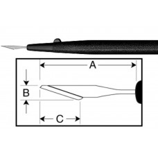 ZABBY'S EDGE Stab Knife 15 Degree Z-7415 10/per box - Price Includes Packing and Freight ZABBY'S EDGE Stab Knife 15 Degree Z-7415 10/per box - Price Includes Packing and Freight