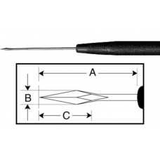 ZABBY'S EDGE MVR Knife 19 Gauge Blade Z - 7419 10/per box - Price Includes Packing and Freight ZABBY'S EDGE MVR Knife 19 Gauge Blade Z - 7419 10/per box - Price Includes Packing and Freight