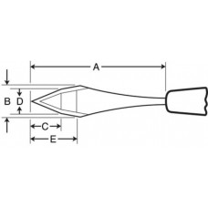 ZABBY'S EDGE Trapezoidal Knife - 1.6-1.8mm Angled Z -7500 10/per box - Price Includes Packing and Freight ZABBY'S EDGE Trapezoidal Knife - 1.6-1.8mm Angled Z -7500 10/per box - Price Includes Packing and Freight